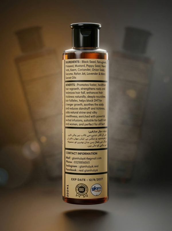 Root Revival Hair Oil for Hair Growth & Anti Hair Fall Formula