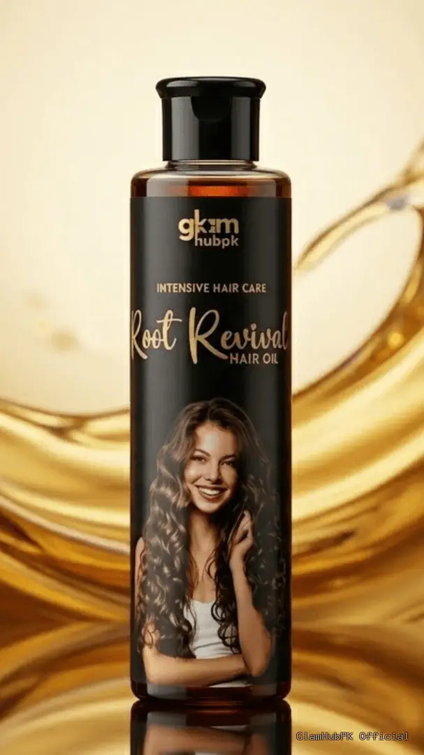 Root Revival Herbal Hair Oil Pakistan – Hair Growth & Strengthening | GlamHubPK
