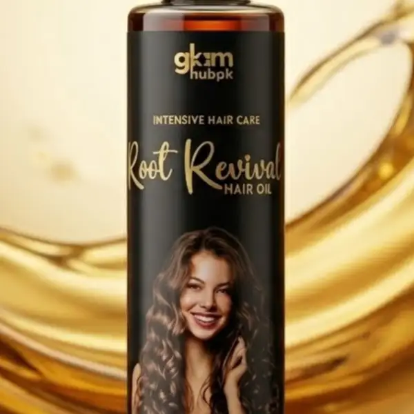 Root Revival Herbal Hair Oil Pakistan – Hair Growth & Strengthening | GlamHubPK