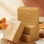 Papaya Turmeric Herbal Soap Pakistan – Natural Skin Brightening & Acne Control | GlamHubPK