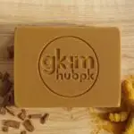 Turmeric Sandal Herbal Soap Pakistan – Natural Skin Brightening & Acne Control | GlamHubPK