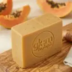 Papaya Turmeric Herbal Soap Pakistan – Natural Skin Brightening & Acne Control | GlamHubPK
