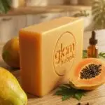 Papaya Glow Herbal Soap Pakistan – Natural Skin Brightening | GlamHubPK