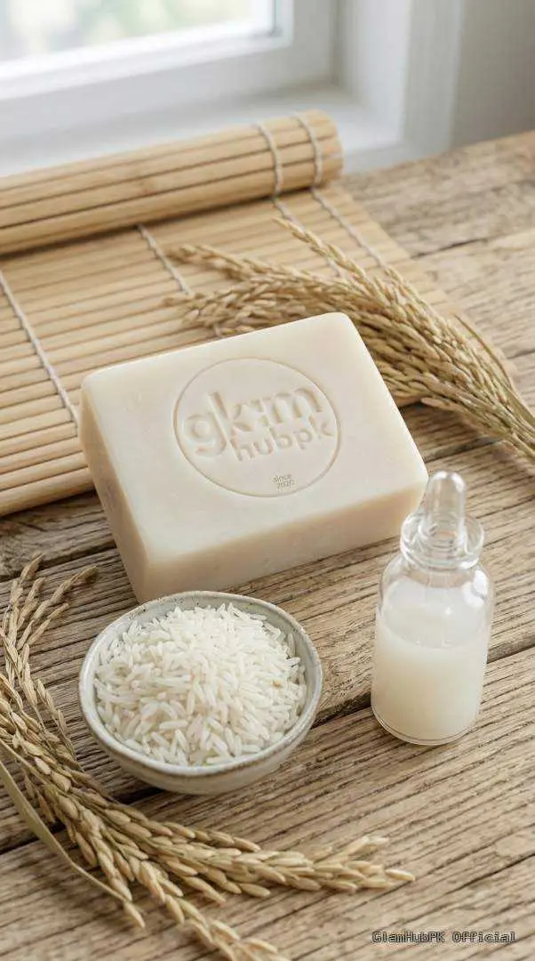 Rice Water Herbal Soap Pakistan – Natural Skin Brightening | GlamHubPK
