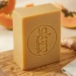 Papaya Turmeric Herbal Soap Pakistan – Natural Skin Brightening & Acne Control | GlamHubPK