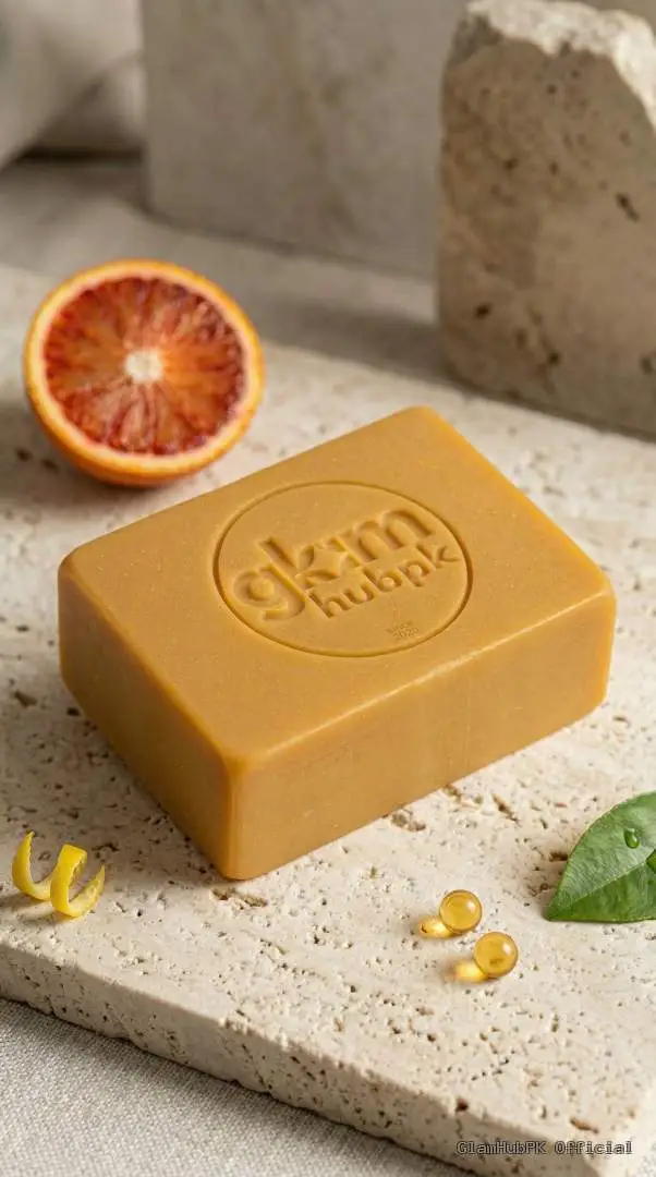 Vitamin C Glow Herbal Soap Pakistan – Natural Skin Brightening | GlamHubPK