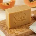 Papaya Turmeric Herbal Soap Pakistan – Natural Skin Brightening & Acne Control | GlamHubPK