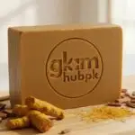 Turmeric Sandal Herbal Soap Pakistan – Natural Skin Brightening & Acne Control | GlamHubPK
