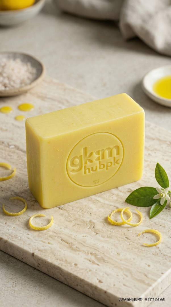 Fresh Lemon Herbal Soap Pakistan – Natural Skin Brightening | GlamHubPK