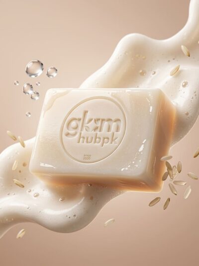 GlamHubPK Rice Water Soap | Natural Herbal Skin Brightening Soap