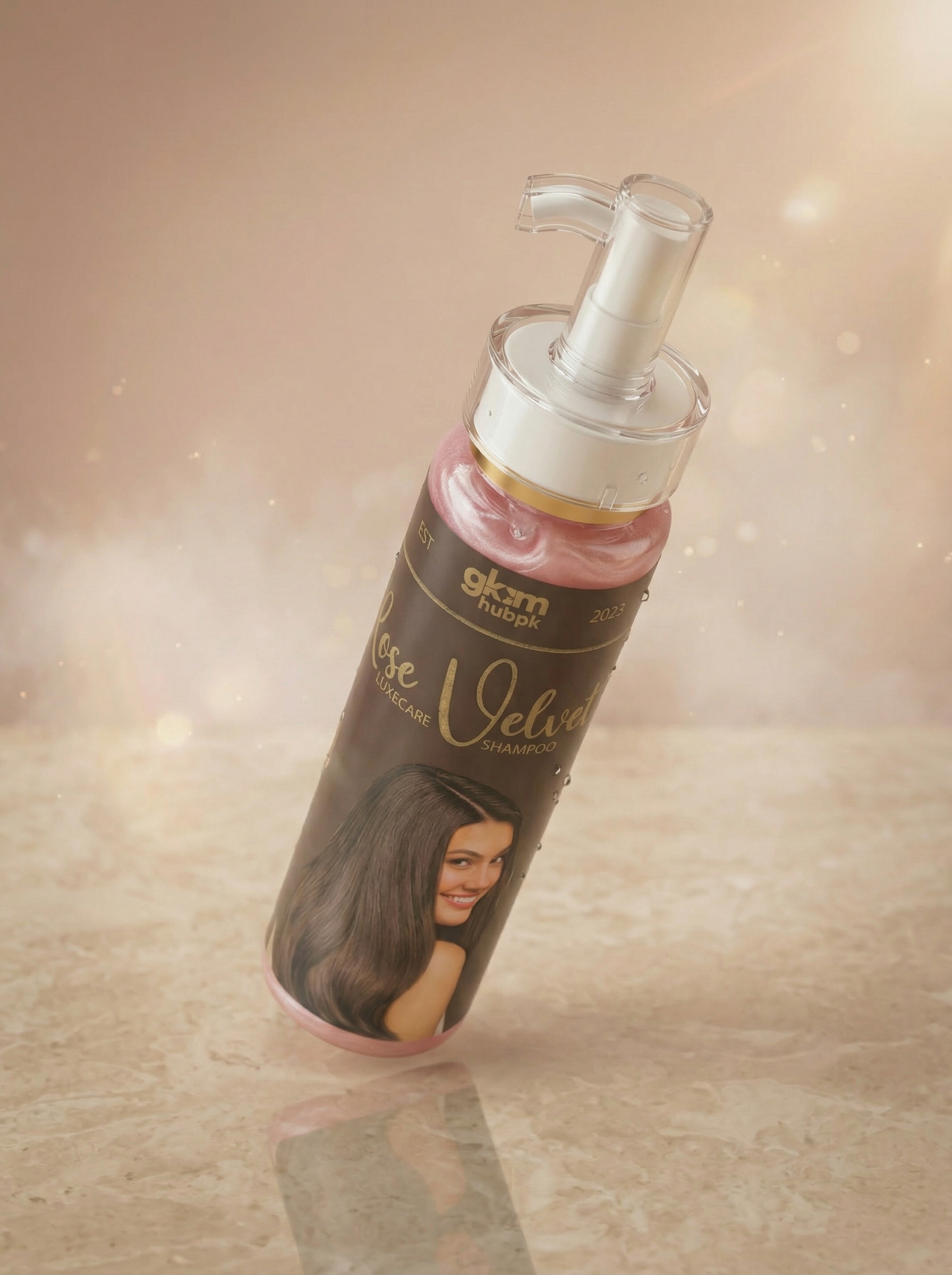 Rose Velvet Luxecare Shampoo | Herbal Smooth & Shine Shampoo - Image 4