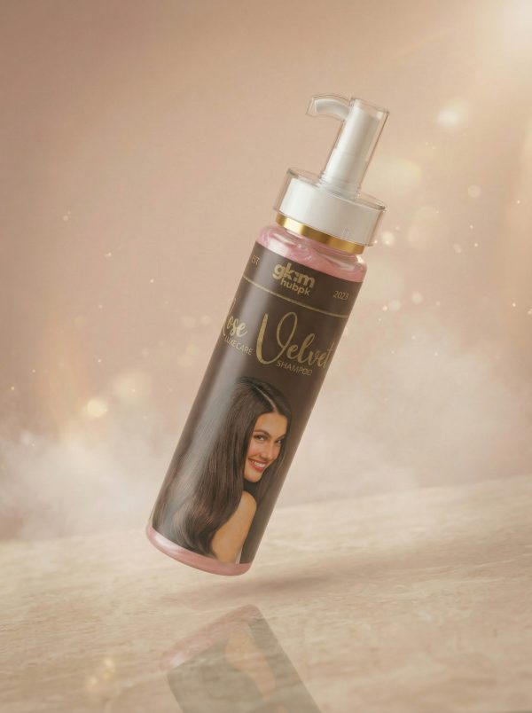 Herbal Rose Velvet Luxecare Shampoo - Sulphate-Free for Silky, Smooth & Shiny Hair