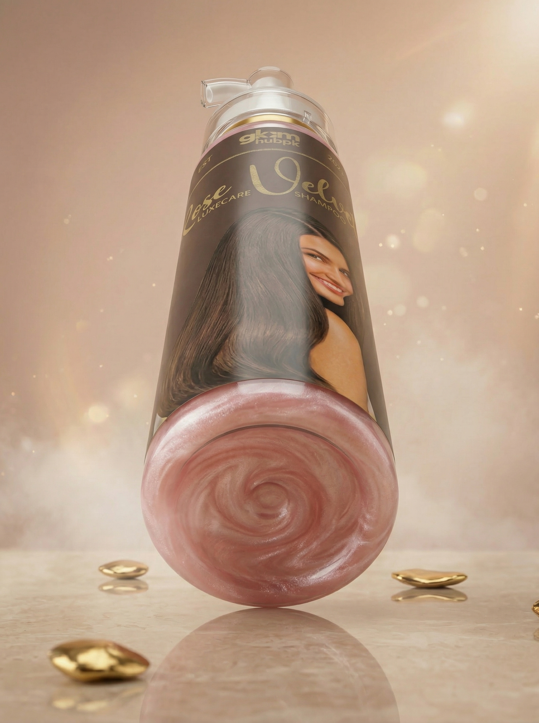 Rose Velvet Luxecare Shampoo | Herbal Smooth & Shine Shampoo - Image 14