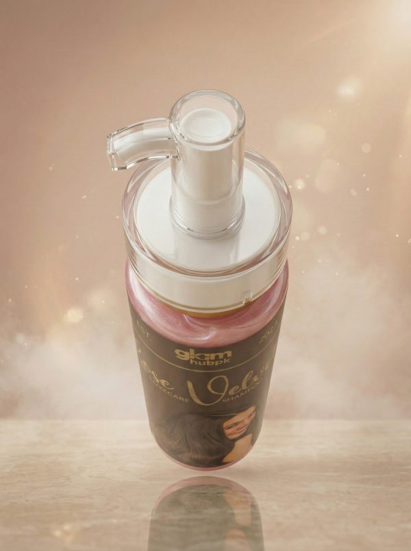 Herbal Rose Velvet Luxecare Shampoo - Sulphate-Free for Silky, Smooth & Shiny Hair