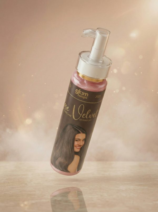 Herbal Rose Velvet Luxecare Shampoo - Sulphate-Free for Silky, Smooth & Shiny Hair